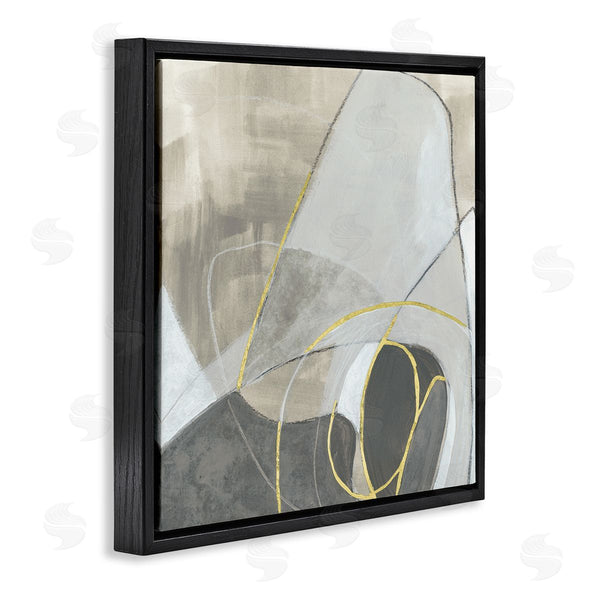 Stupell Industries June Erica Vess | Busy Rocky Landscape Abstraction Organic Circular Shapes Wall Art