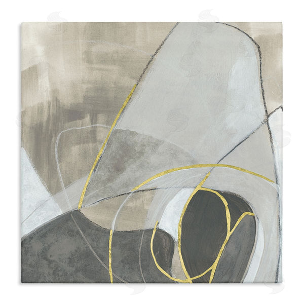 stupell industries June Erica Vess | Busy Rocky Landscape Abstraction Organic Circular Shapes Wall Art