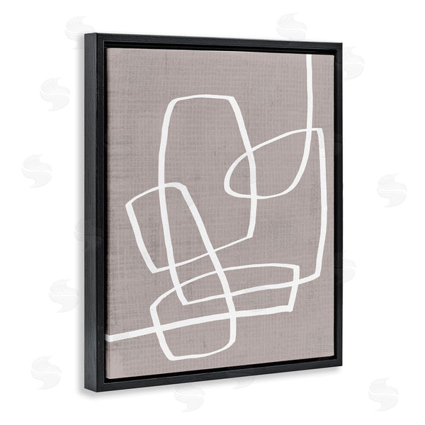 Stupell Industries June Erica Vess | Busy Single Line Movement Modern Abstract Composition Wall Art