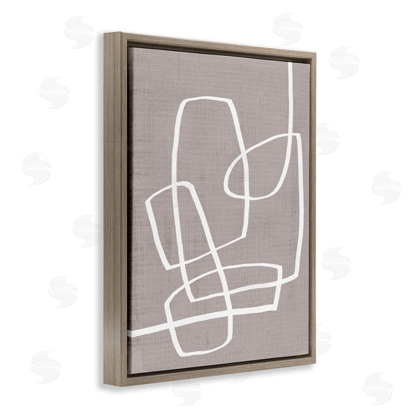 Stupell Industries June Erica Vess | Busy Single Line Movement Modern Abstract Composition Wall Art