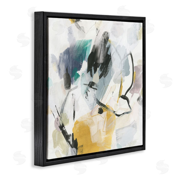Stupell Industries June Erica Vess | Chaotic Abstract Yellow Accent