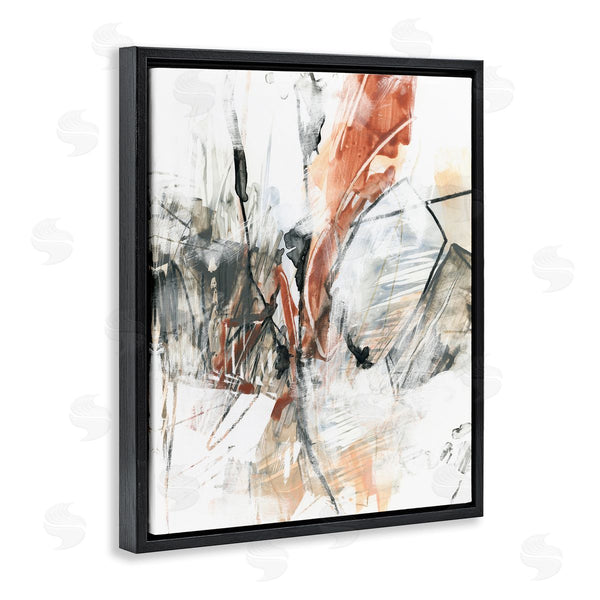Stupell Industries June Erica Vess | Chaotic Terracotta & Grey