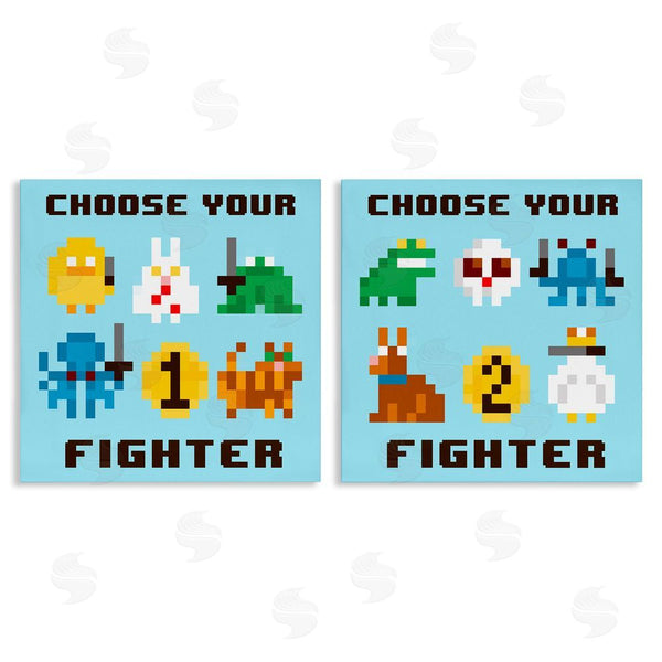 stupell industries June Erica Vess | Choose Your Fighter Game Wall Art