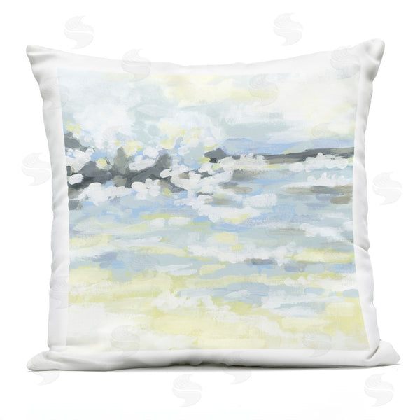Stupell Industries June Erica Vess | Citrus Surf Abstraction Printed Throw Pillow