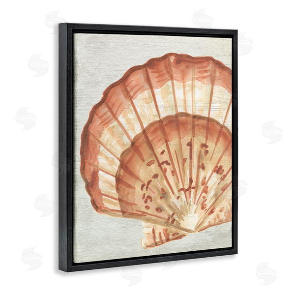 Stupell Industries June Erica Vess | Clam Shell In Beige
