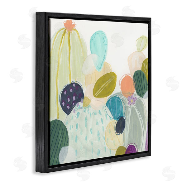 Stupell Industries June Erica Vess | Contemporary Cactus Plants Wall Art