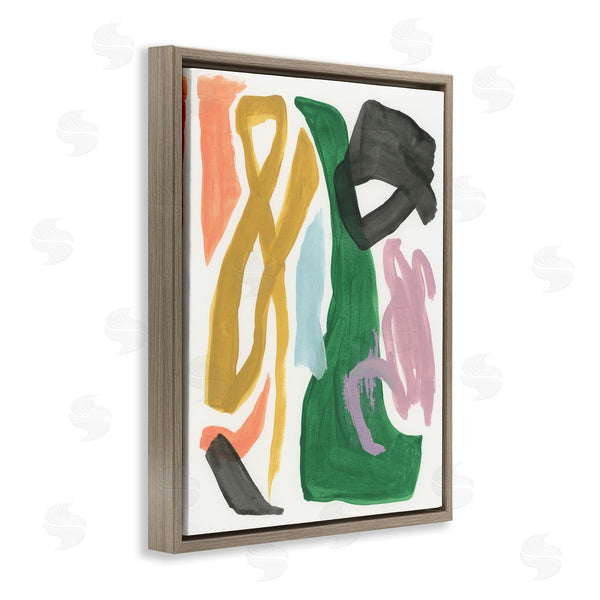 Stupell Industries June Erica Vess | Contemporary Modern Shapes