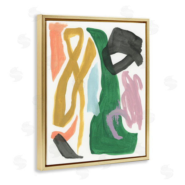 Stupell Industries June Erica Vess | Contemporary Modern Shapes