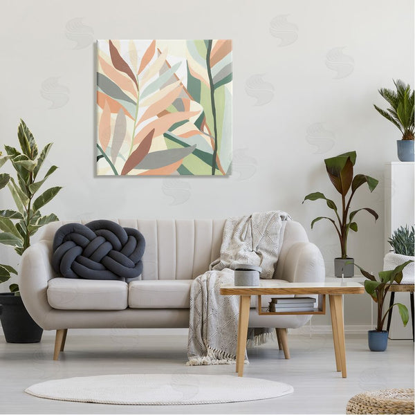 Stupell Industries June Erica Vess | Contemporary Tropical Palm Leaves Wall Art