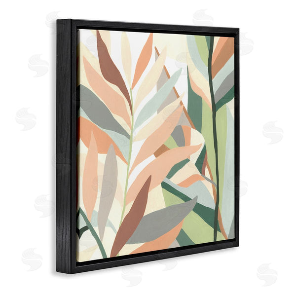 Stupell Industries June Erica Vess | Contemporary Tropical Palm Leaves Wall Art
