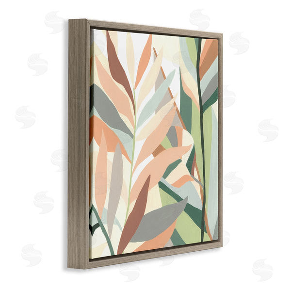 Stupell Industries June Erica Vess | Contemporary Tropical Palm Leaves Wall Art