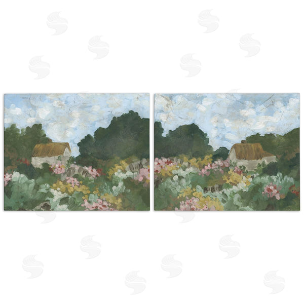 stupell industries June Erica Vess | Cottage Bungalow Abstract