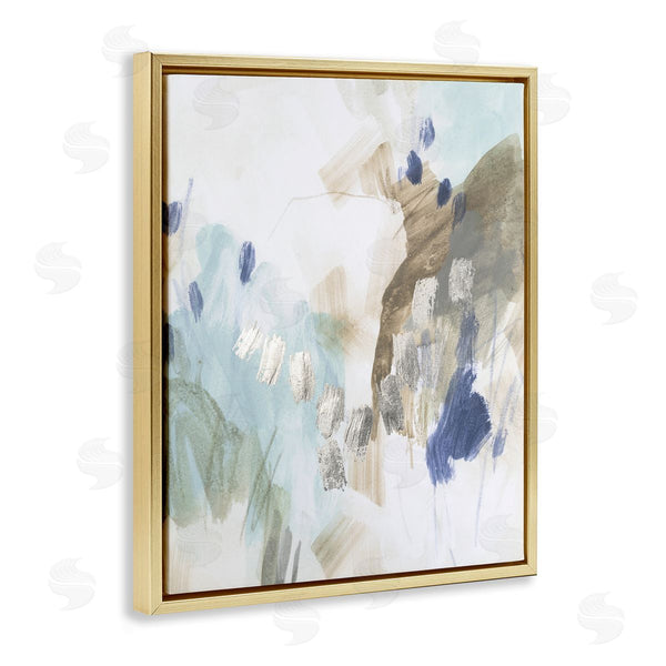 Stupell Industries June Erica Vess | Crystalline Plaster Abstract Painting