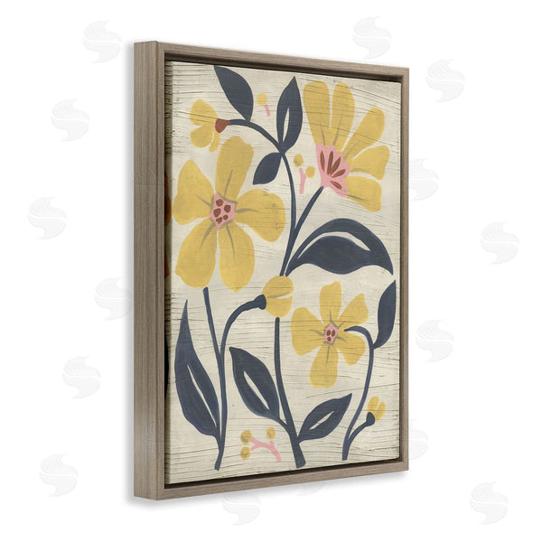 Stupell Industries June Erica Vess | Curved Bungalow Flowers