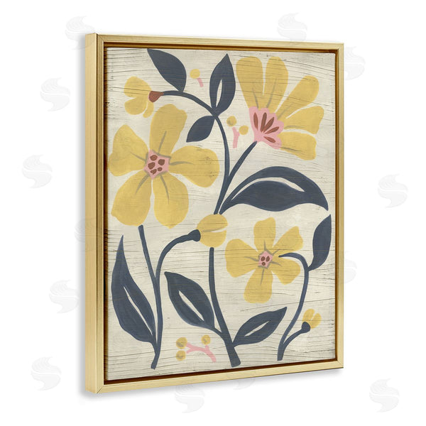 Stupell Industries June Erica Vess | Curved Bungalow Flowers