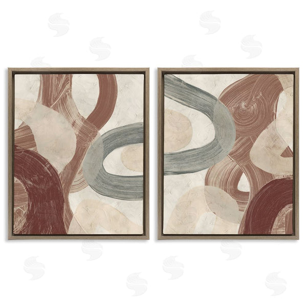 Stupell Industries June Erica Vess | Curvy Abstract Swirls Wall Art