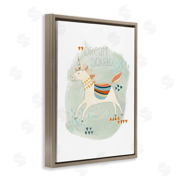 Stupell Industries June Erica Vess | Dream Squad Unicorn Wall Art