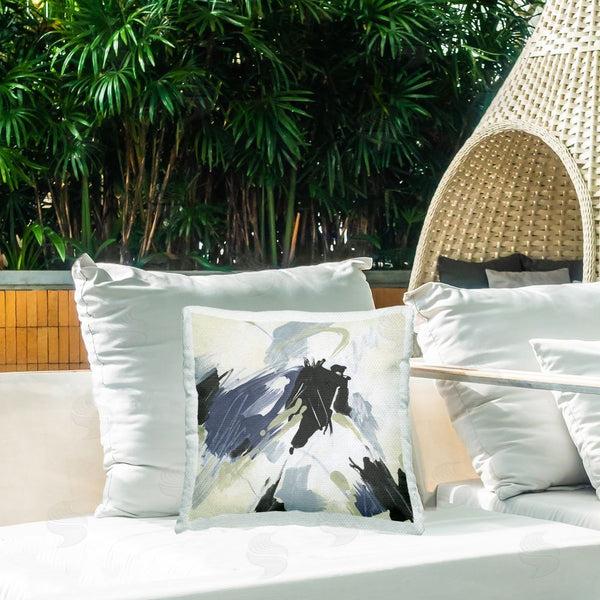 Stupell Industries June Erica Vess | Dynamic Abstract Pattern Printed Throw Pillow