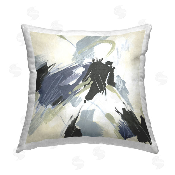 stupell industries June Erica Vess | Dynamic Abstract Pattern Printed Throw Pillow