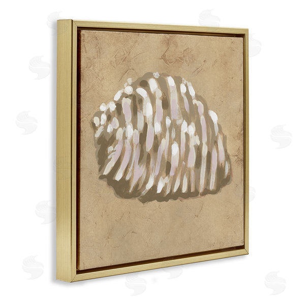 Stupell Industries June Erica Vess | Earth Tone Expressionist Shell