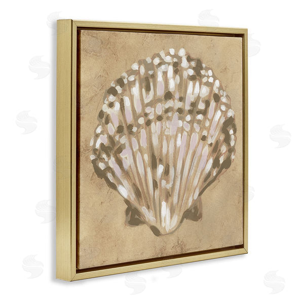 Stupell Industries June Erica Vess | Earthtone Clam Shell
