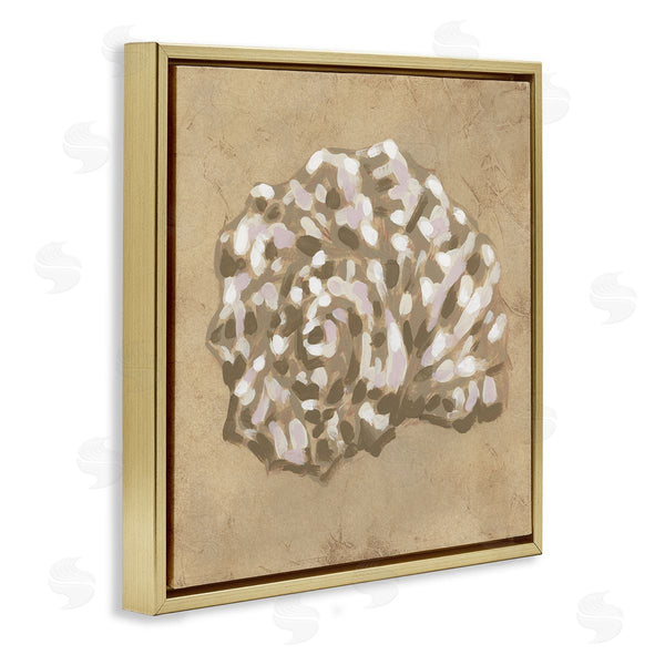 Stupell Industries June Erica Vess | Earthy Tone Seashell