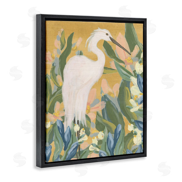 Stupell Industries June Erica Vess | Egret And Lake Vegetation