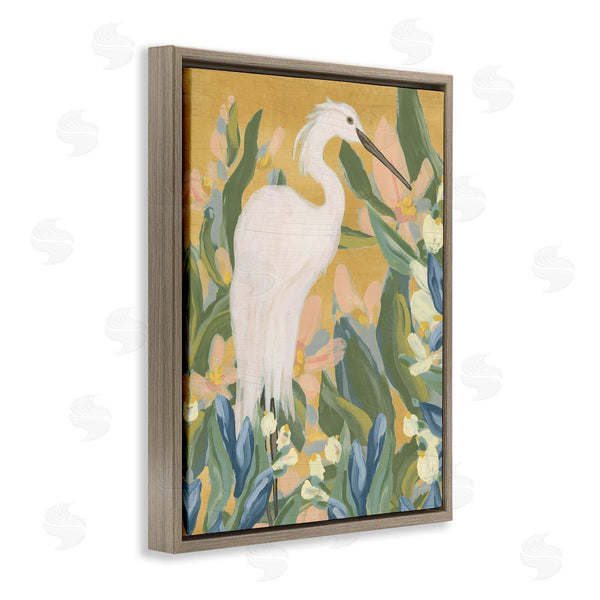 Stupell Industries June Erica Vess | Egret And Lake Vegetation