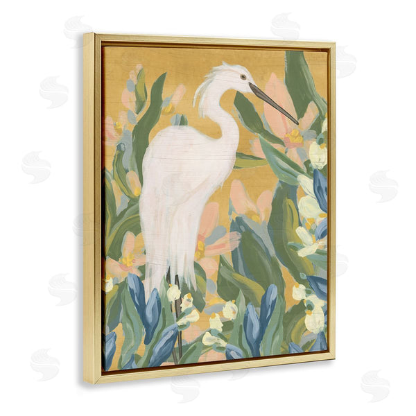 Stupell Industries June Erica Vess | Egret And Lake Vegetation