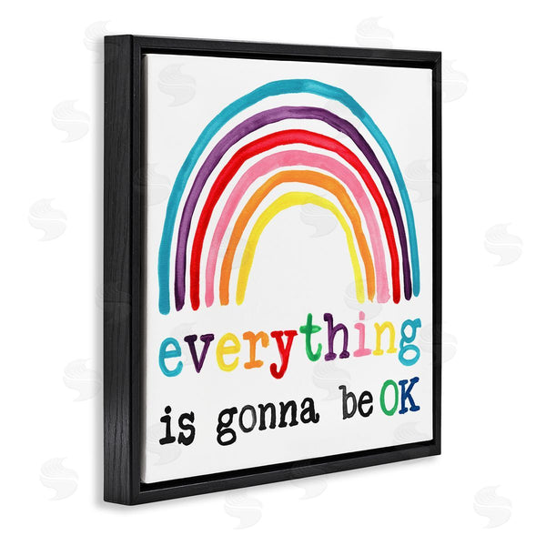 Stupell Industries June Erica Vess | Everything Is Okay Rainbow