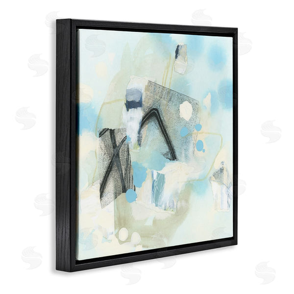 Stupell Industries June Erica Vess | Expressive Blue Abstraction