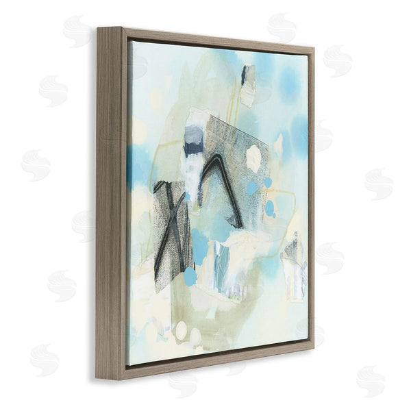 Stupell Industries June Erica Vess | Expressive Blue Abstraction