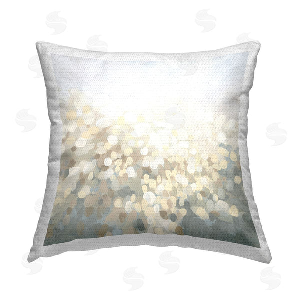 Stupell Industries June Erica Vess | Expressive Dotted Abstraction Printed Throw Pillow