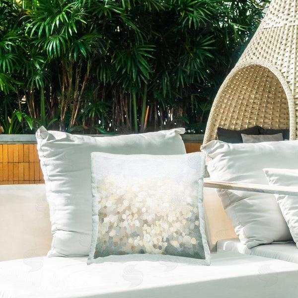 Stupell Industries June Erica Vess | Expressive Dotted Abstraction Printed Throw Pillow
