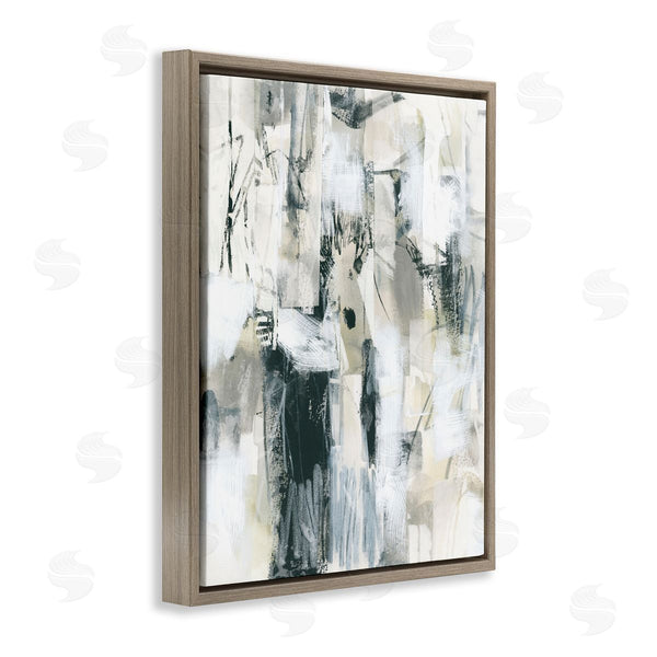 Stupell Industries June Erica Vess | Expressive Grey Abstraction
