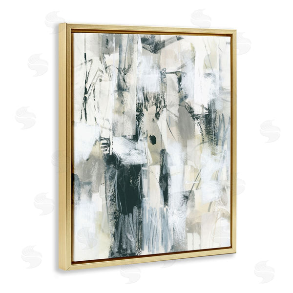 Stupell Industries June Erica Vess | Expressive Grey Abstraction