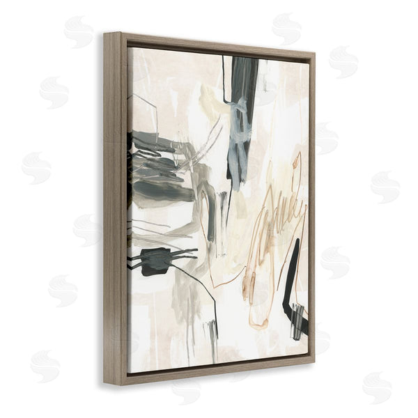 Stupell Industries June Erica Vess | Expressive Neutral Tones Scribble