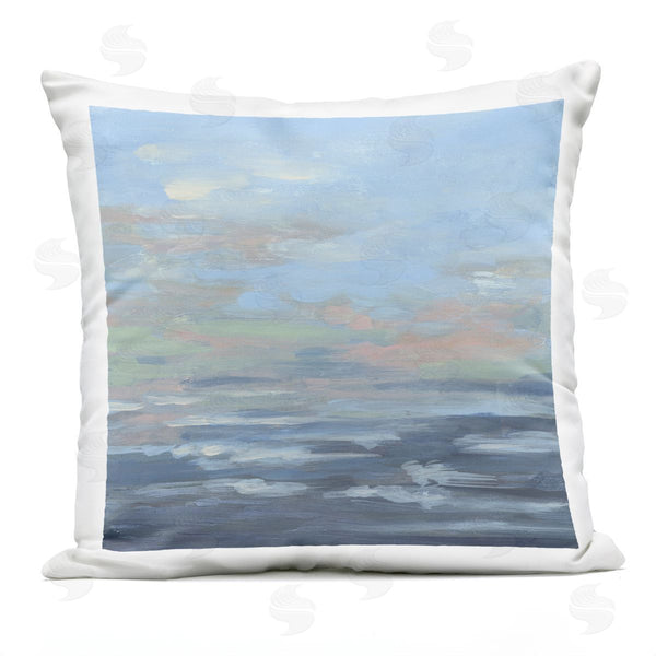 Stupell Industries June Erica Vess | Expressive Ocean Romance Printed Throw Pillow