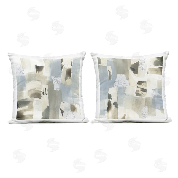 Stupell Industries June Erica Vess | Expressive Paper Waterfall Printed Throw Pillow Set