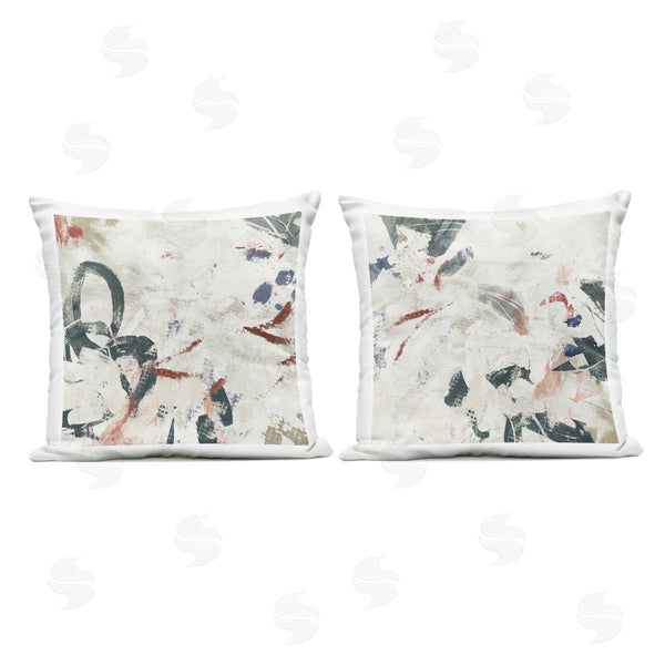 Stupell Industries June Erica Vess | Expressive Washi Abstraction Printed Throw Pillow Set