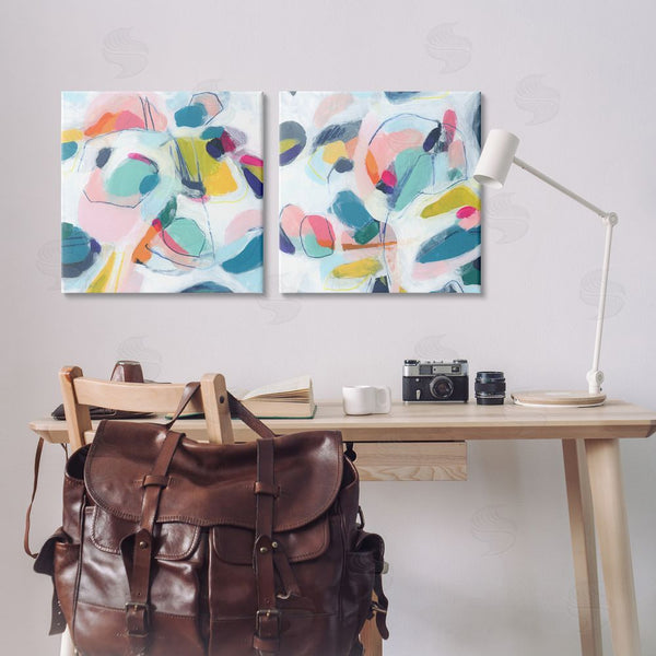 Stupell Industries June Erica Vess | Eye-catching Abstract Pastels Wall Art