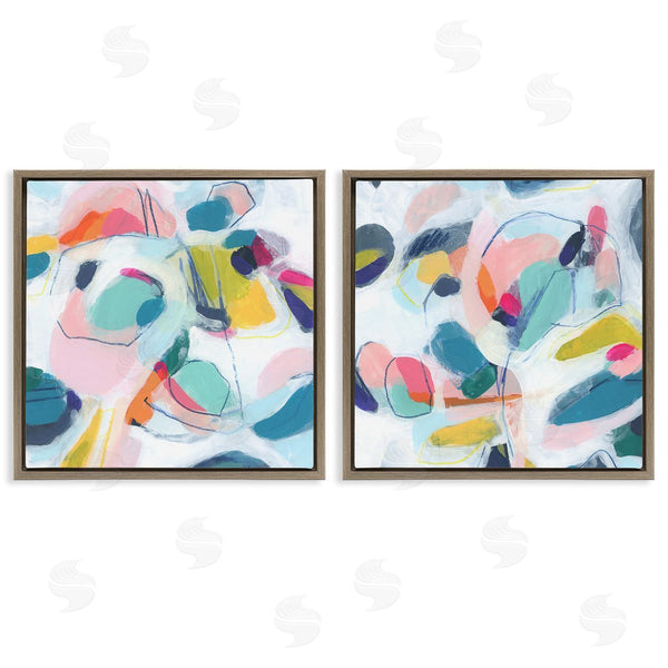 Stupell Industries June Erica Vess | Eye-catching Abstract Pastels Wall Art