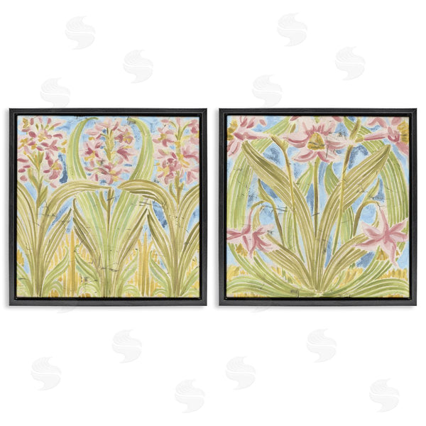 Stupell Industries June Erica Vess | Floral Palau Tiles