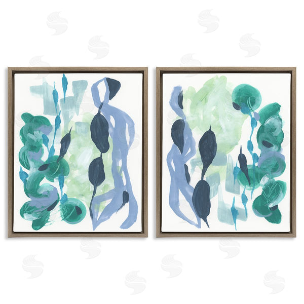 Stupell Industries June Erica Vess | Fluid Wavy Shapes