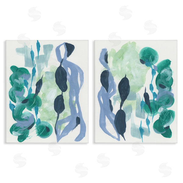 stupell industries June Erica Vess | Fluid Wavy Shapes