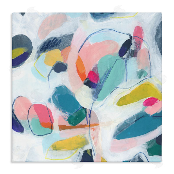 stupell industries June Erica Vess | Fun Shapes Impression Wall Art