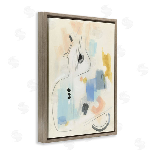 Stupell Industries June Erica Vess | Funky Modern Pastel Abstraction Wall Art