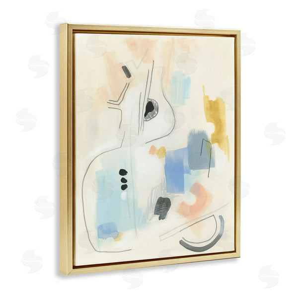 Stupell Industries June Erica Vess | Funky Modern Pastel Abstraction Wall Art