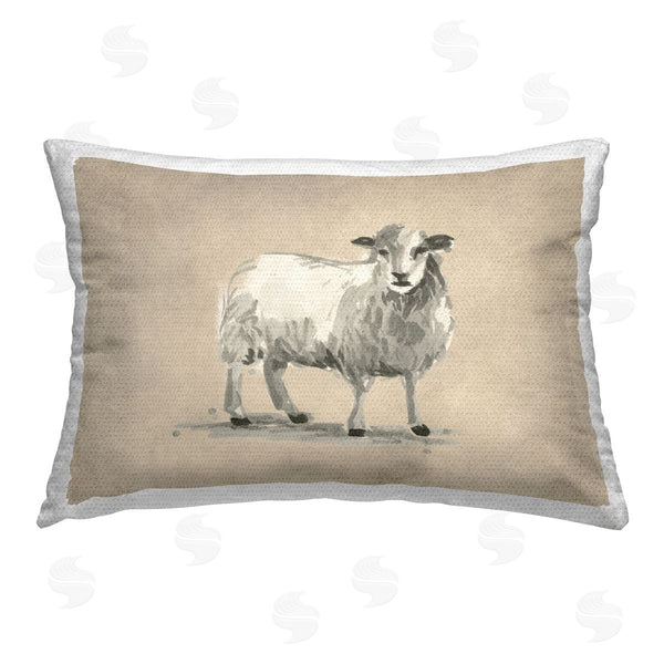 Stupell Industries June Erica Vess | Gazing Sheep On Beige