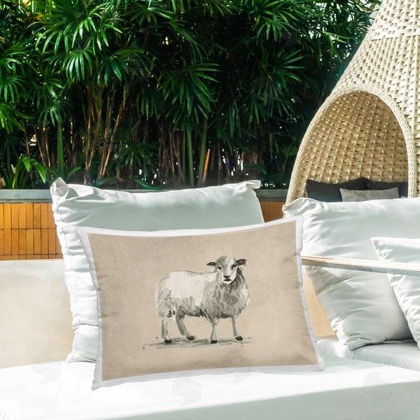 Stupell Industries June Erica Vess | Gazing Sheep On Beige